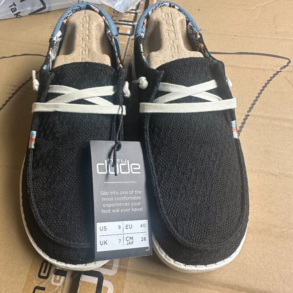 HEY DUDE WENDY BOHO BLACK 9